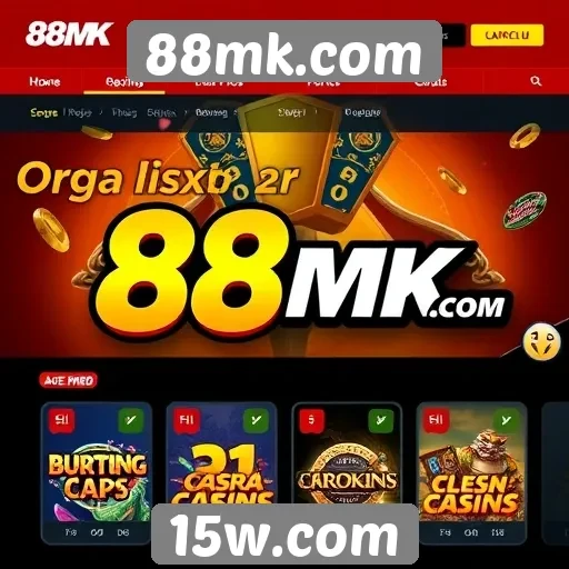 Novidades e promoções do site 88mk.com