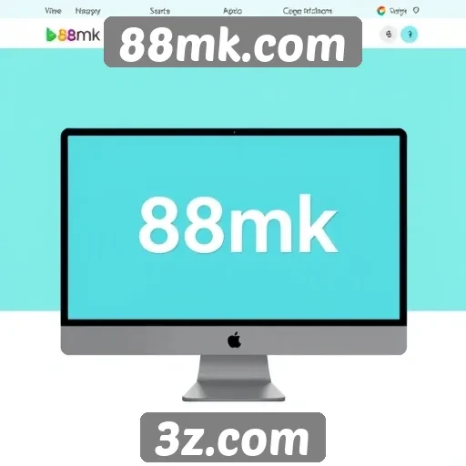 Análise da interface de usuário do site 88mk.com